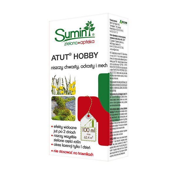 Sumin Atut Hobby Sumin 100ml グリホサートを使わずに雑草やコケを抑制
