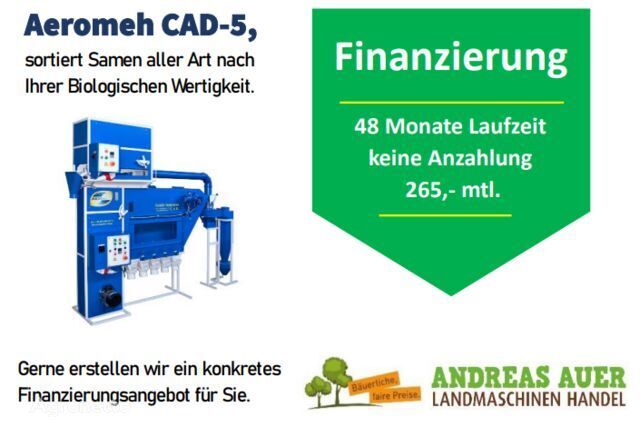 新しいAeromeh CAD-5 mit Zyklon 穀物クリーナー
