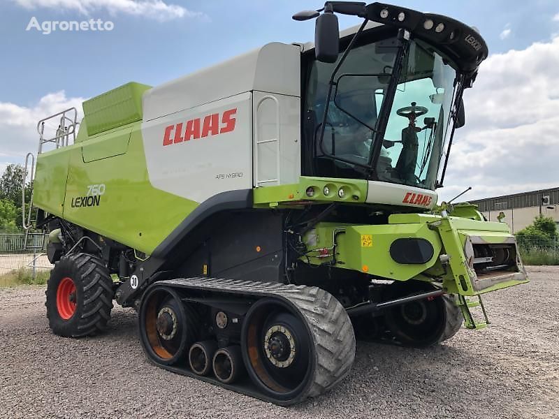 Claas LEXION 760 TERRA TRAC 穀物収穫機