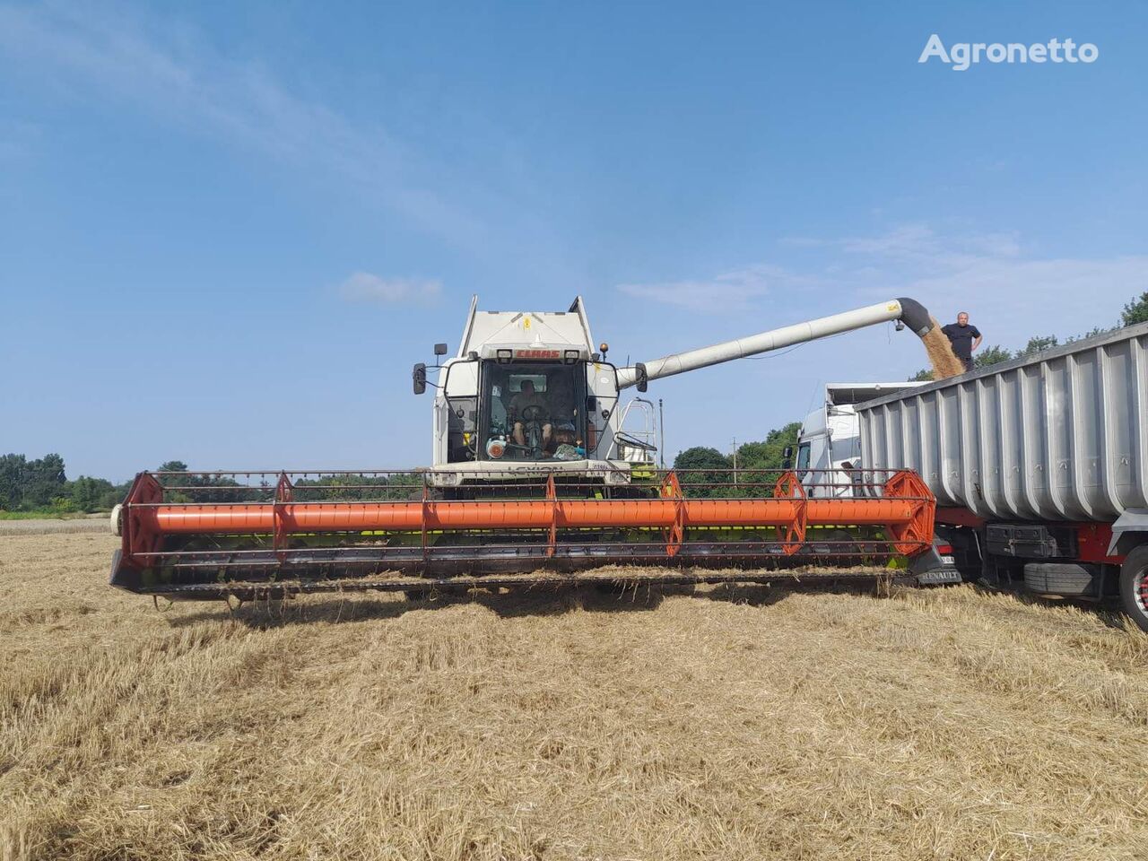 Claas Lexion 480E 穀物収穫機