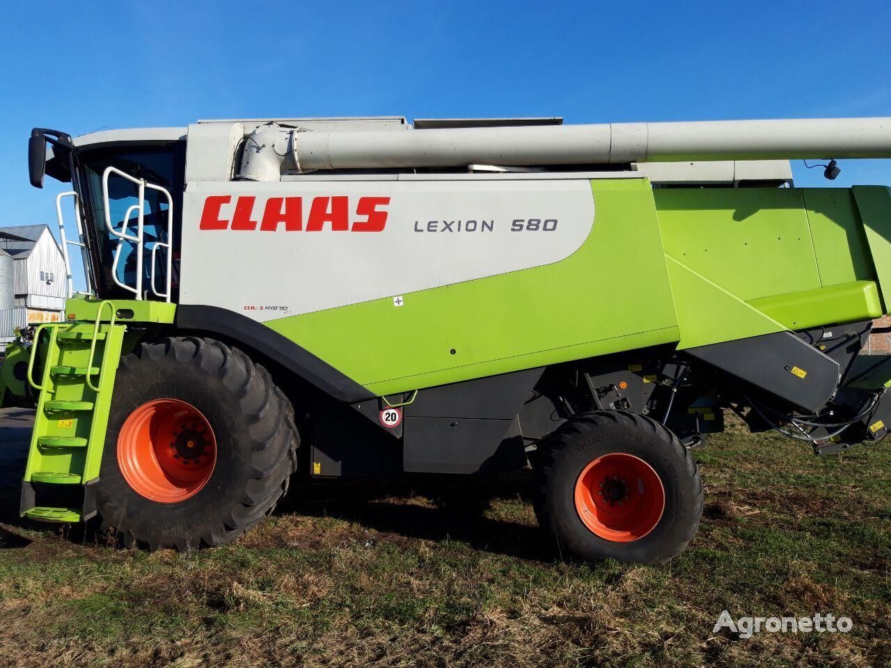 Claas Lexion 580 穀物収穫機
