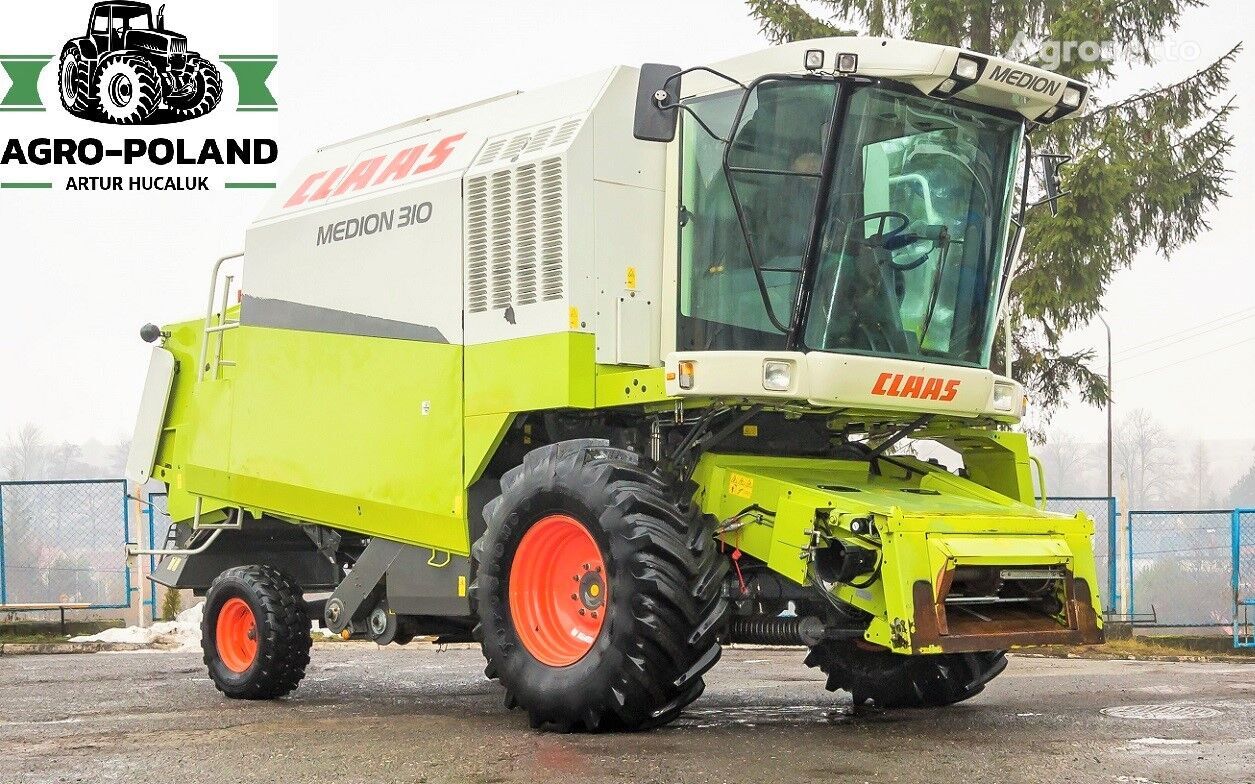 Claas MEDION 310 - 2009 ROK - HEDER 5,1 M - MOCNIEJSZY SILNIK 220 KM 穀物収穫機