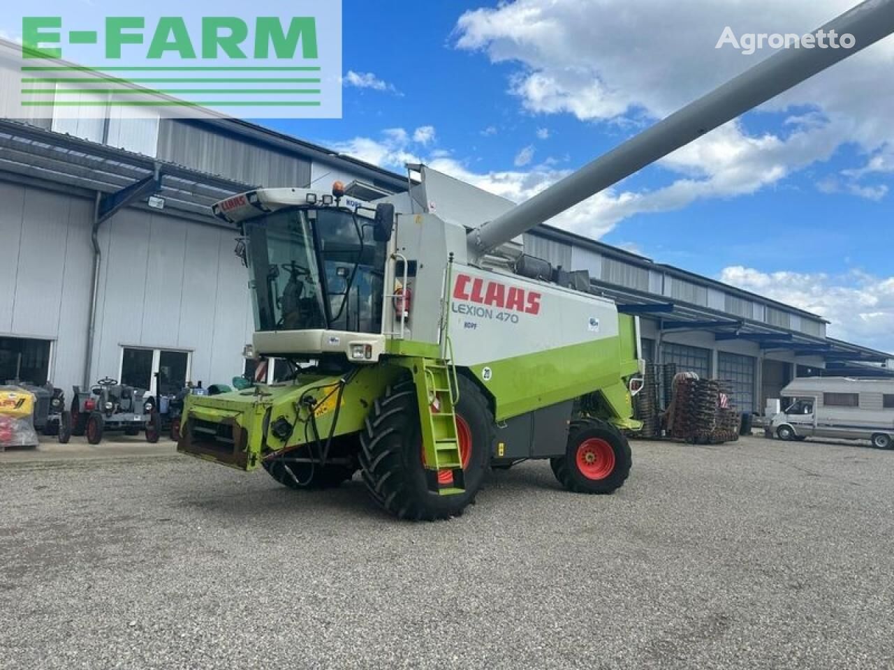 Claas lexion 470 landwirtsmaschine 穀物収穫機