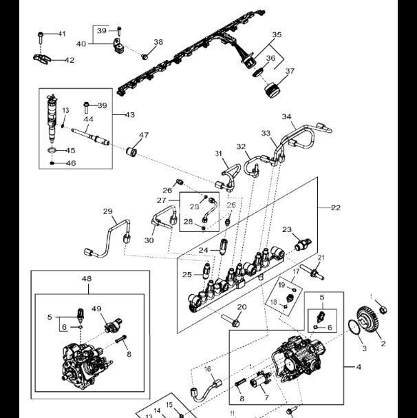 John Deere ホイールトラクターのためのRE521599